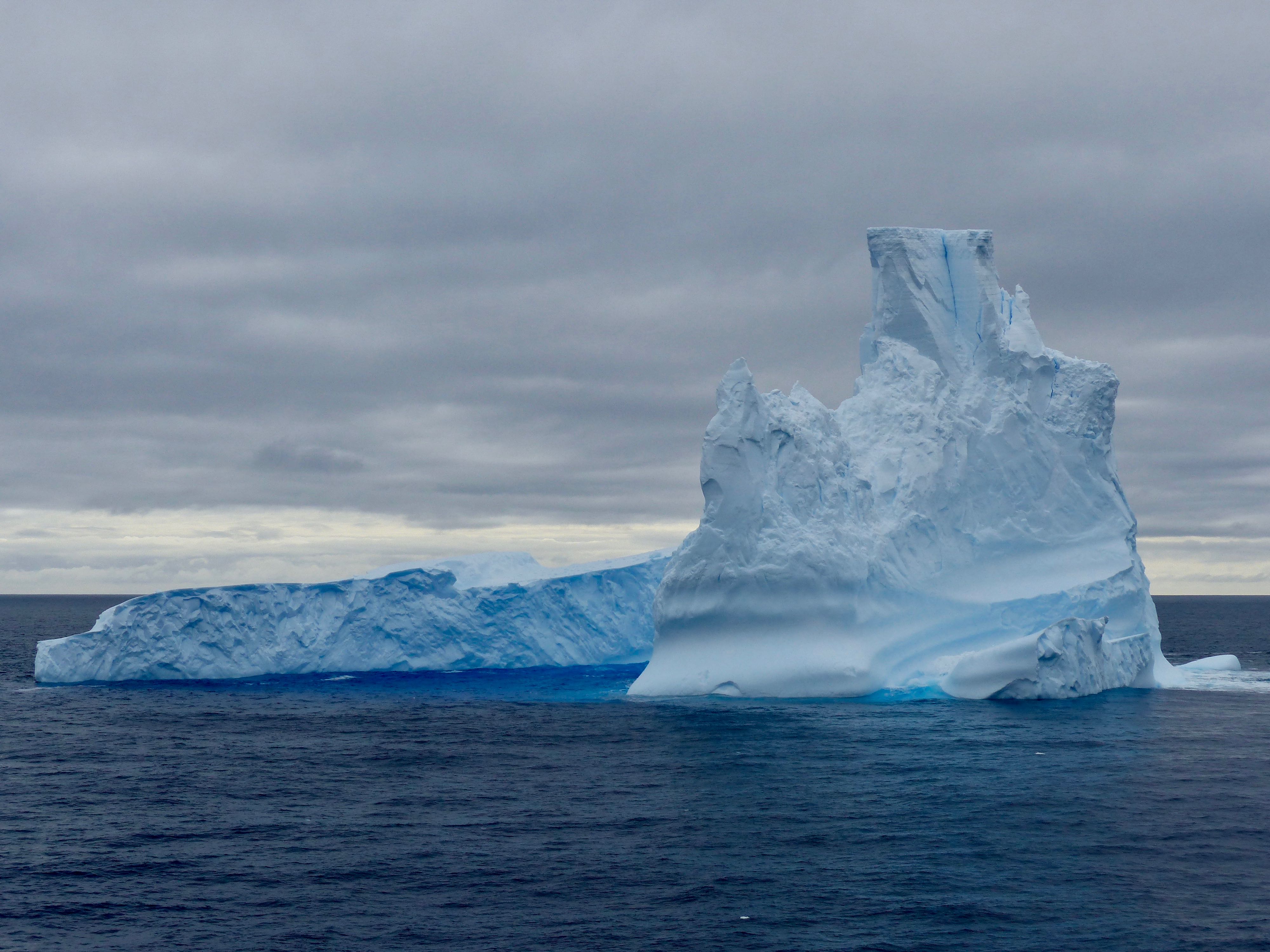 Iceberg seen in Antarctic waters.