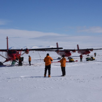 Planes in Antarctica